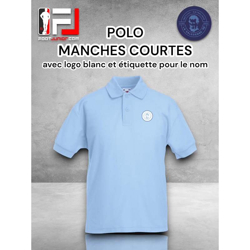 POLO MANCHES COURTES LA SALESIENNE